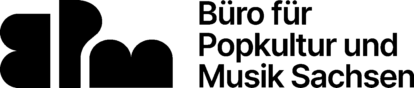 Logo Büro für Popkultur und Musik Sachsen