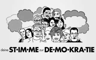 Deine Stimme zur Demokratie